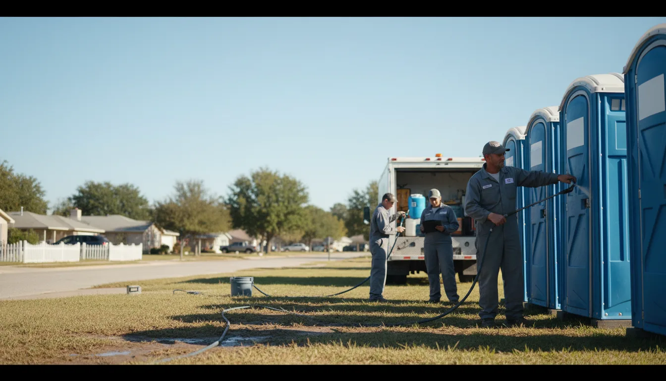 Long-Term Portable Toilet Rental in Lewistown, IL near me
